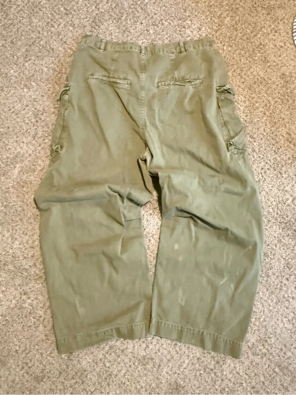 Free People Olive Green Cargo Pants